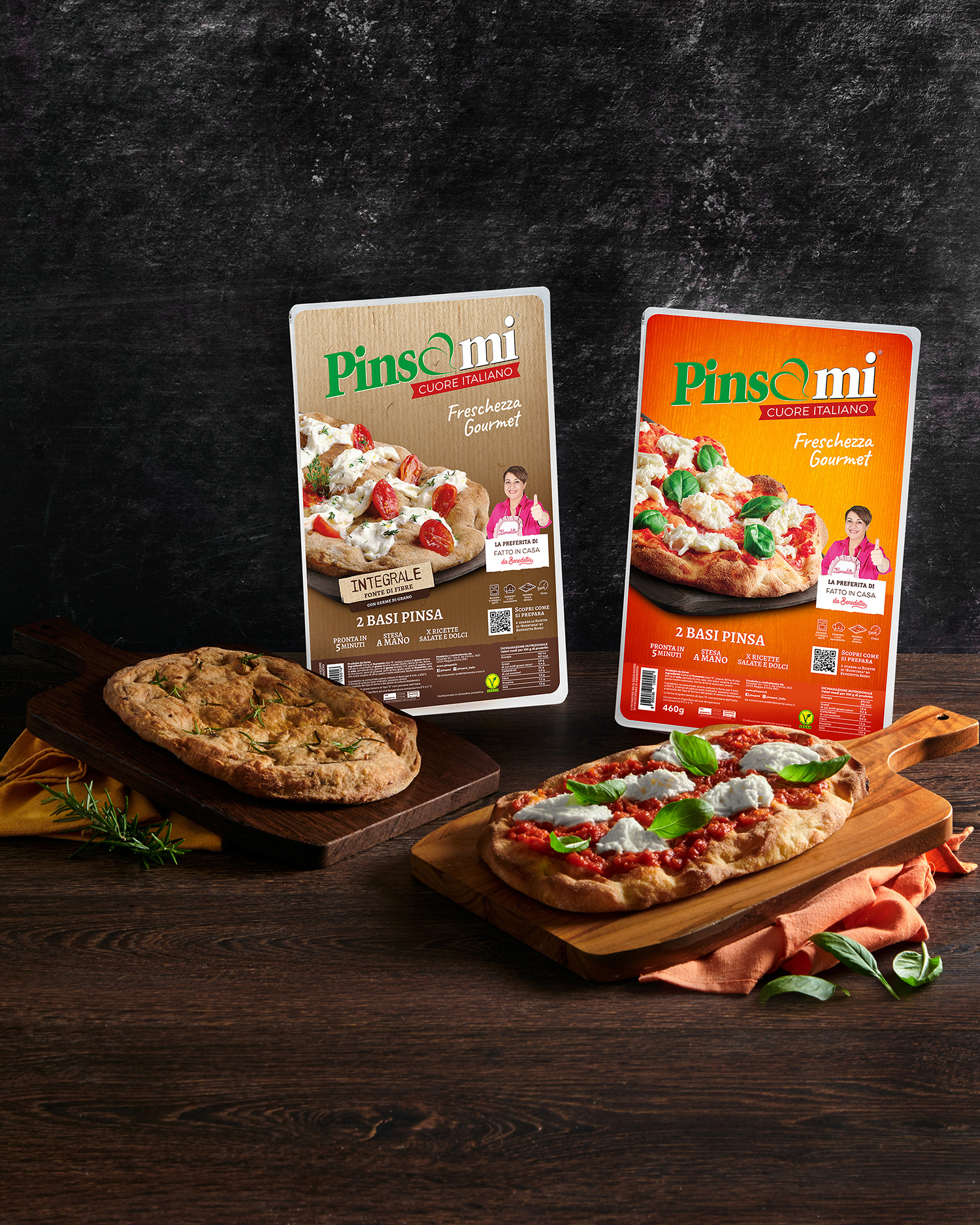 Basi per pinsa gourmet stesa a mano artiginale PINSAMI