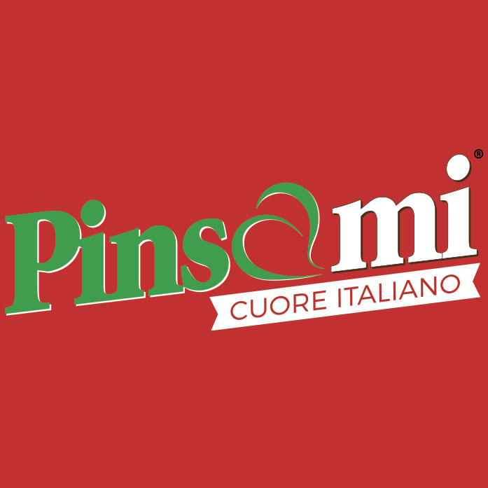 pinsmai logo con sfondo rosso