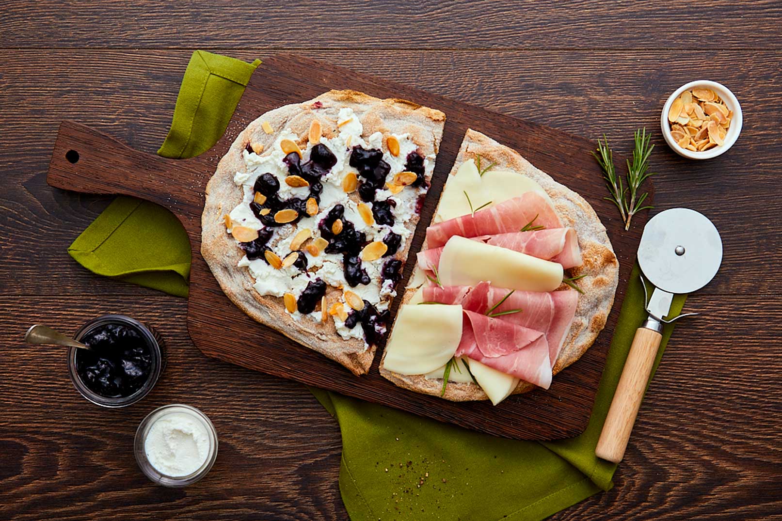 Pinsa Pinsami dolce e salata