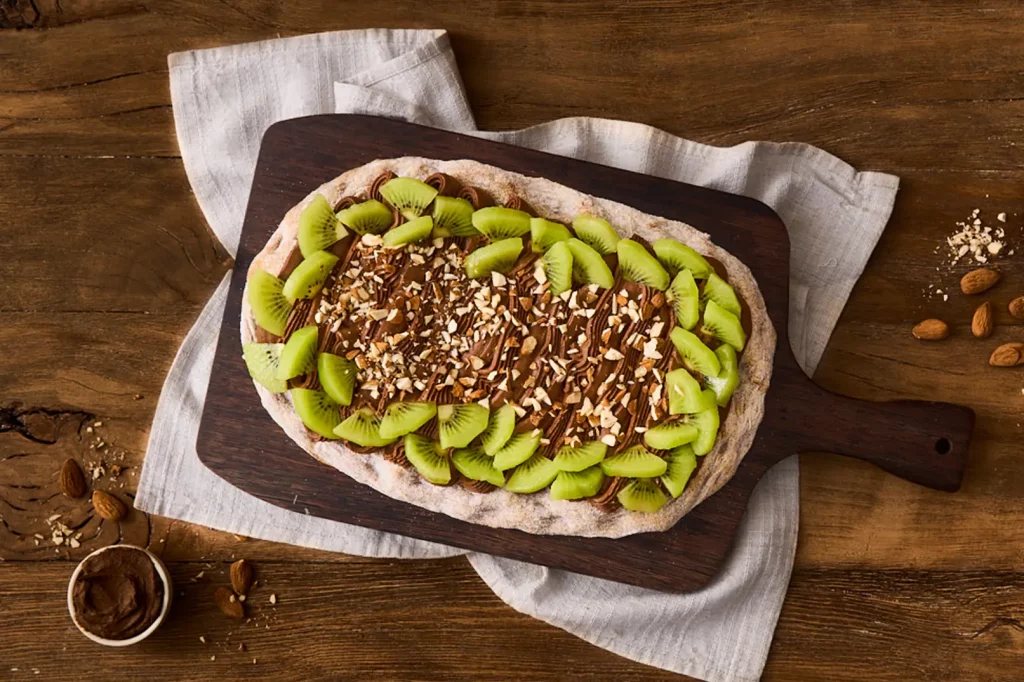 Ricetta Pinsa Pinsami con mousse di avocado al cioccolato