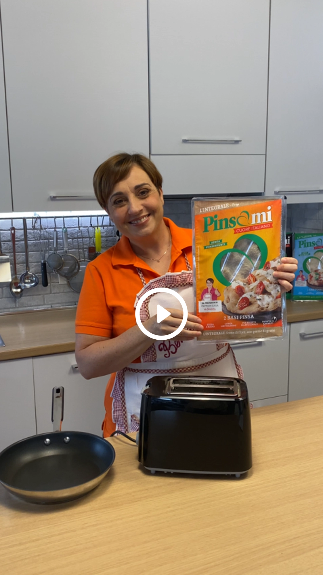 Pinsami con il tosta pane e padella con Benedetta Rossi