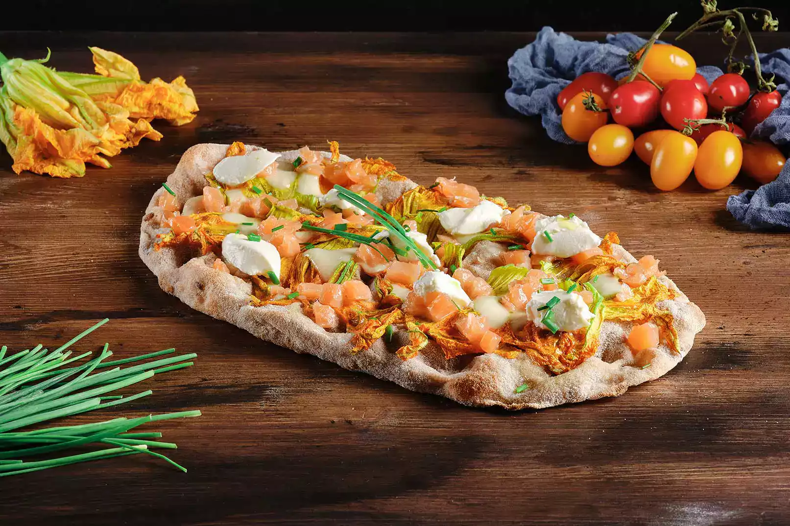 Pinsa mit Lachs | Pinsami