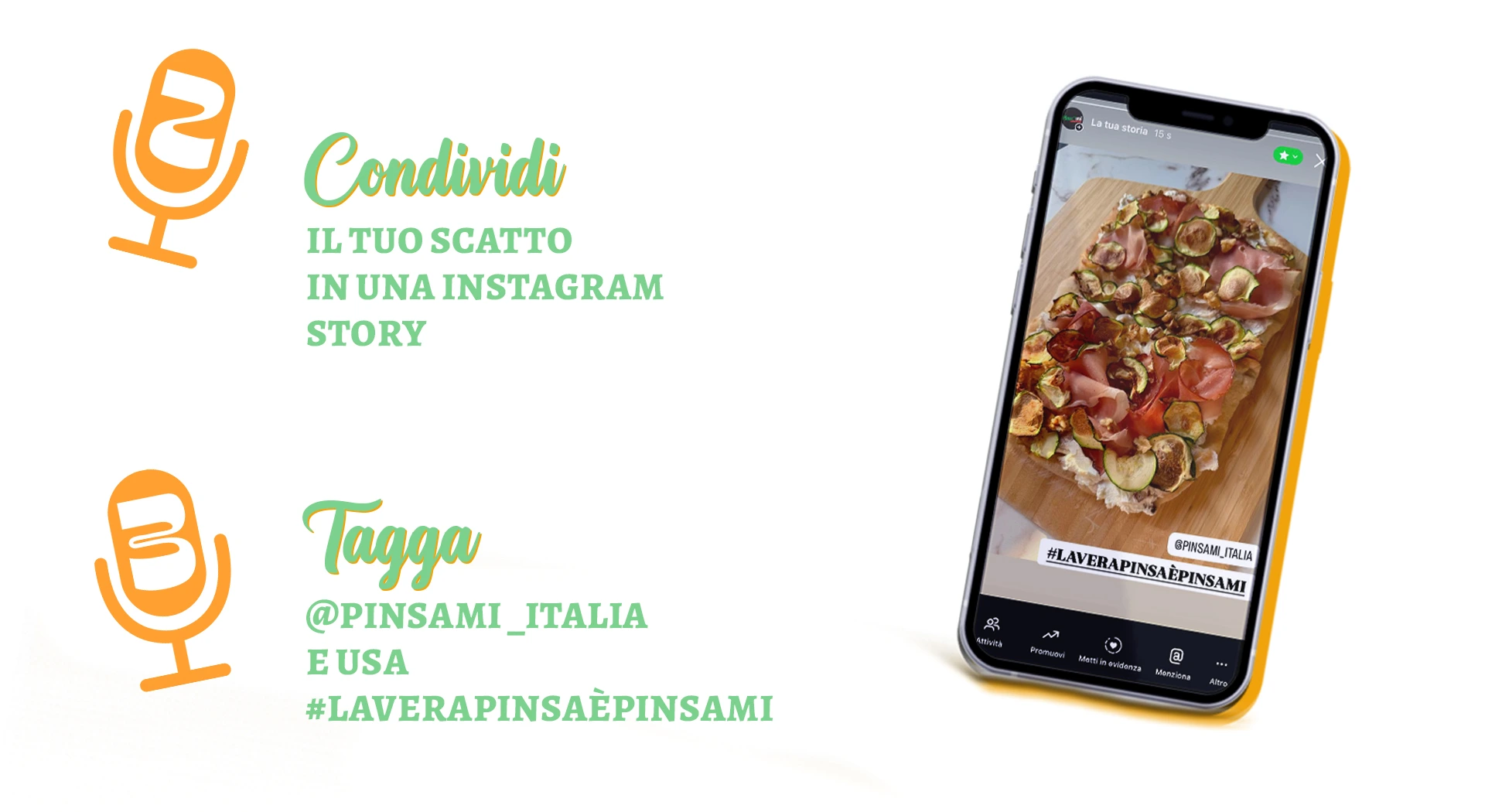 Condividi e tagga - Concorso SummerVibes Pinsami 2025 desk