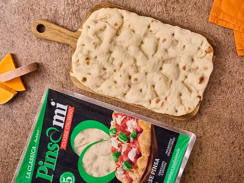 Base per pinsa zucca e guanciale