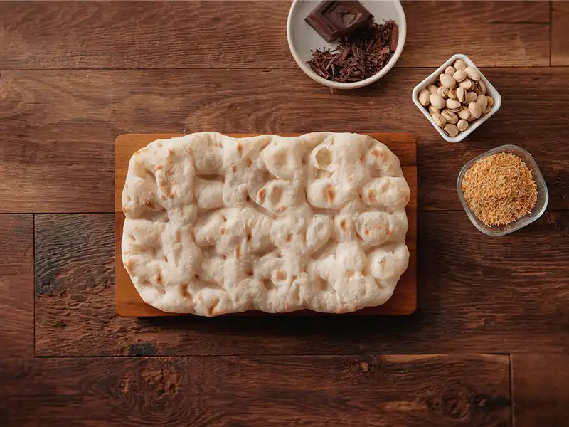 Prendi la base pinsa Pinsami